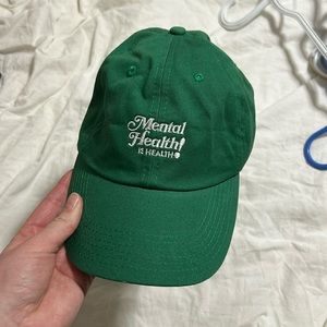 Mental health is health baseball hat
